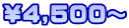 \4,500~